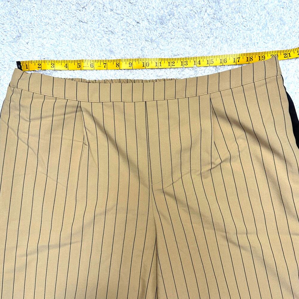 La Ligne x Target Tuxedo Pinstripe Wide Leg Trouser High Rise Dark Academia 1X - Picture 4 of 10